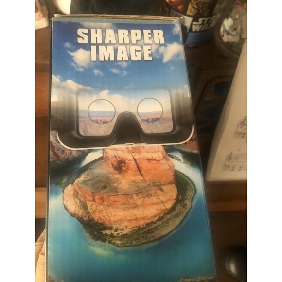 Smartphone 360 Degree Virtual Reality Headset Sharper Image NEW - Picture 8 of 12